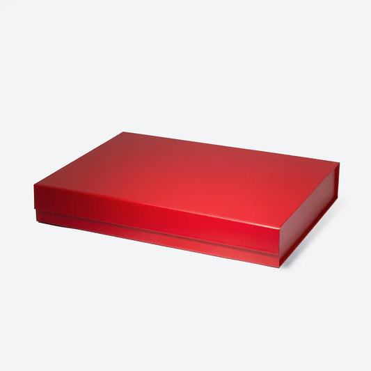Caja de regalo magnética grande y poco profunda