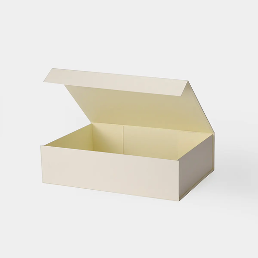 A3 Shallow Ivory Magnetic Gift Box