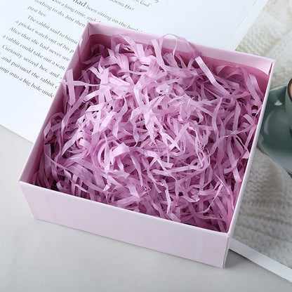 Colorful Raffia Shredded Filling Material Purple