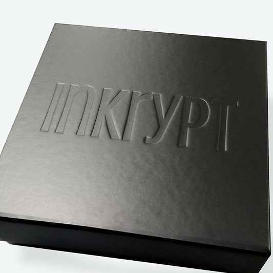 Deboss Logo on Sample Box