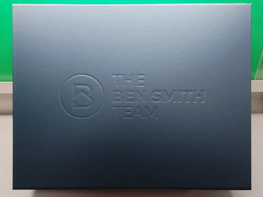 Deboss Logo on Sample Box
