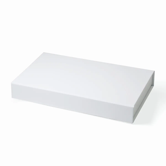C5 Shallow White Magnetic Gift Box