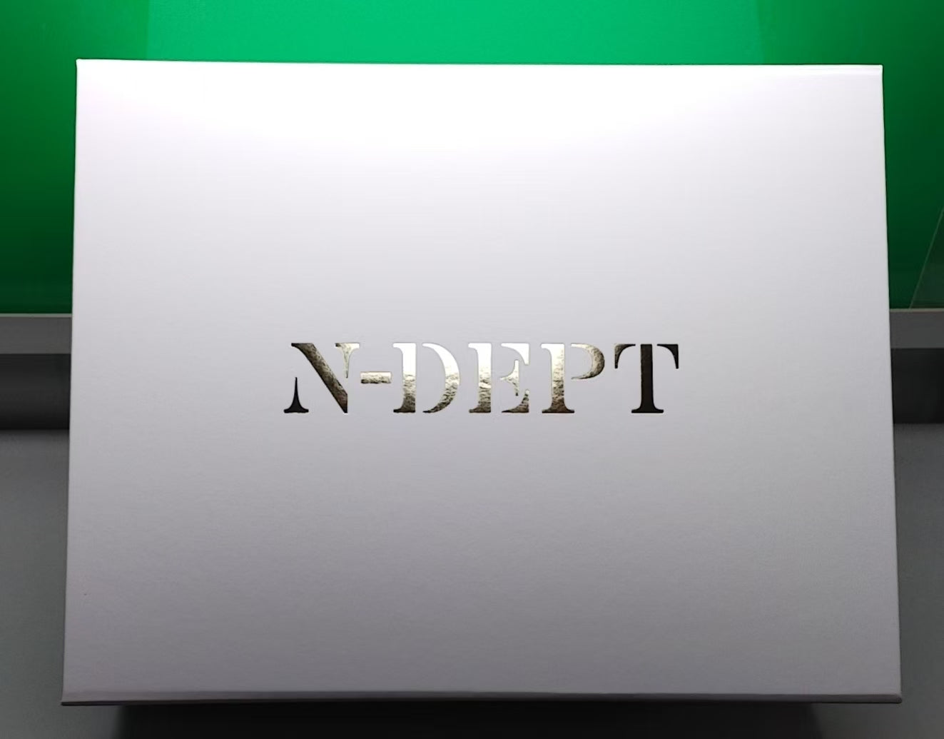 Foil Stamping Logo on Sample Box