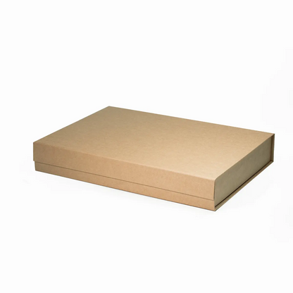 Large Shallow Magnetic Gift Box Kraft
