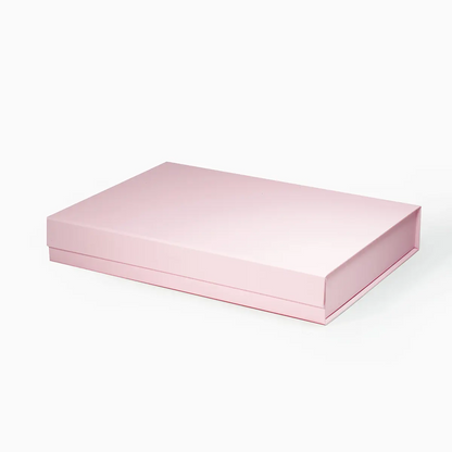 Large Shallow Magnetic Gift Box Pink