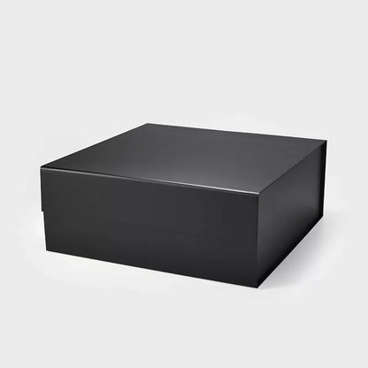 Large Square Magnetic Gift Box Black