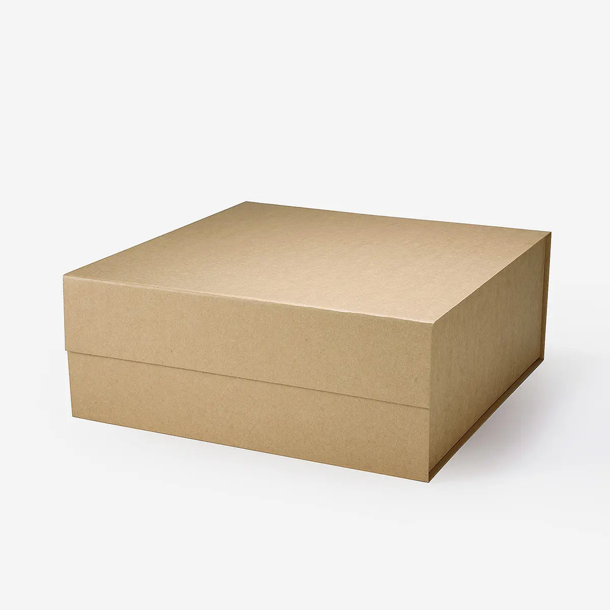 Large Square Magnetic Gift Box Kraft