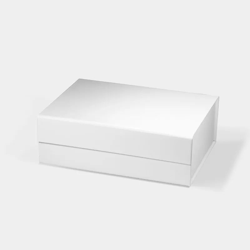 Medium Magnetic Gift Box White