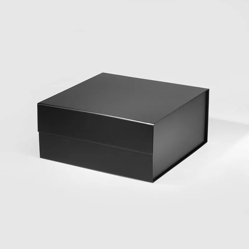 Medium Square Magnetic Gift Box Black