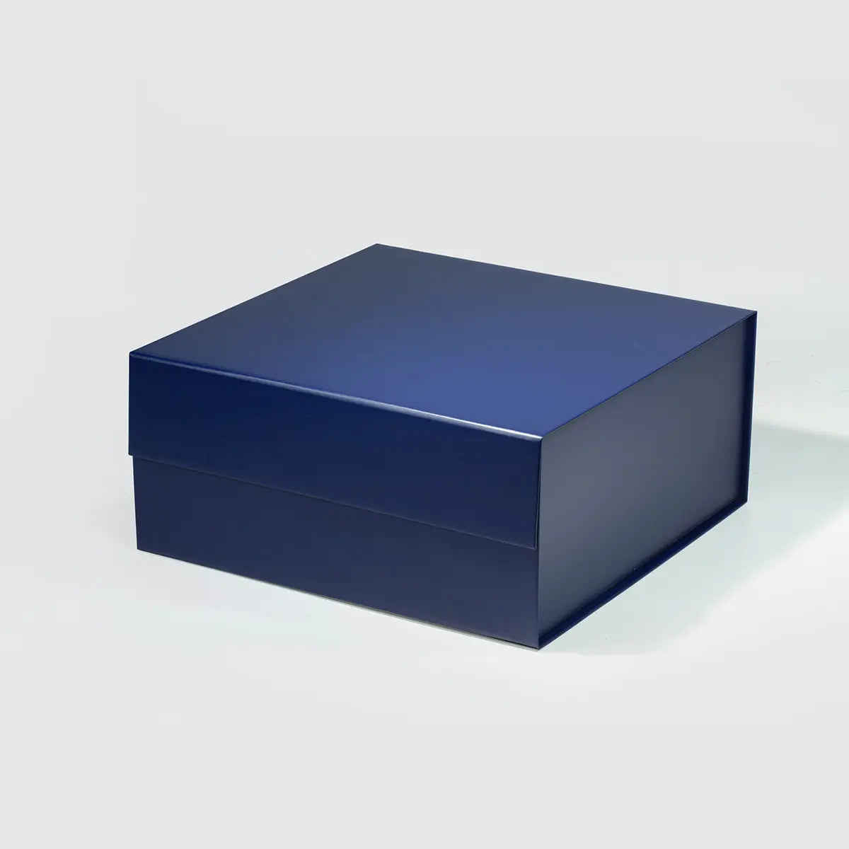 Medium Square Magnetic Gift Box Navy Blue
