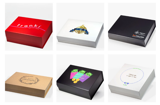 Multi color Logo on Sample Box