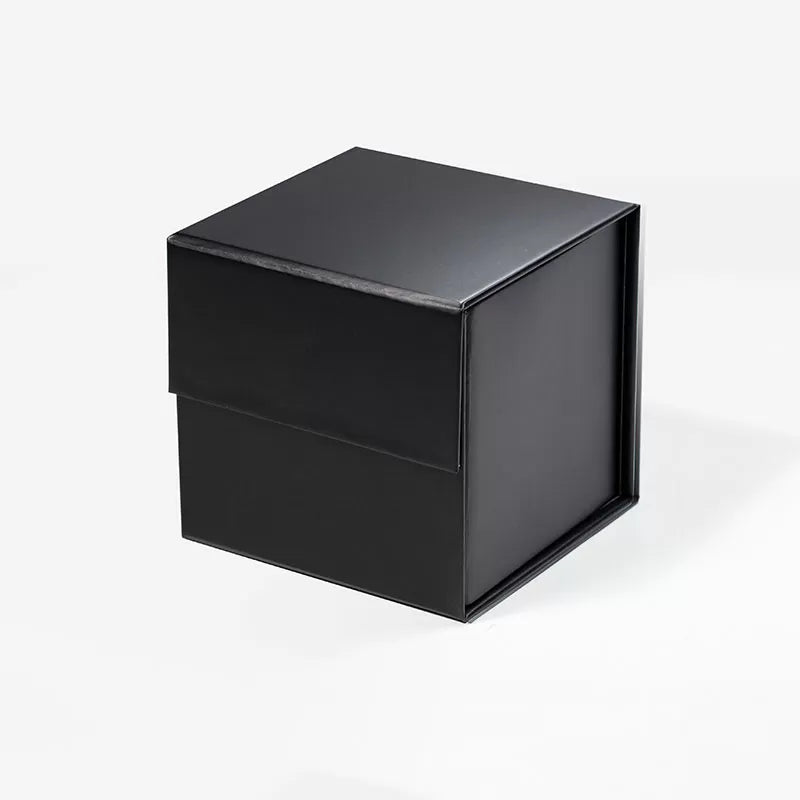 Small Cube Magnetic Gift Box Black