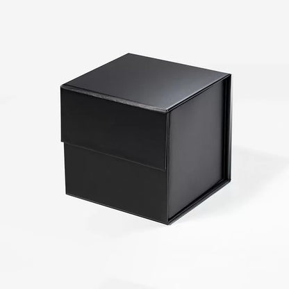 Small Cube Magnetic Gift Box Black