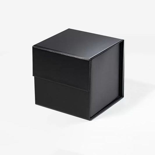 Small Cube Magnetic Gift Box Black