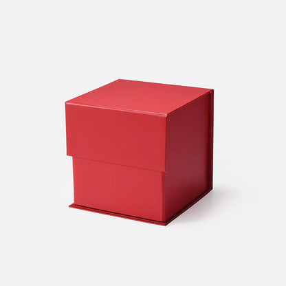 Small Cube Magnetic Gift Box Red