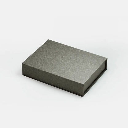 Small Shallow Magnetic Gift Box Gray