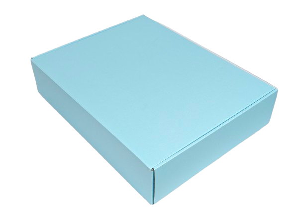 T22 Corrugated Mailer Box Baby Blue