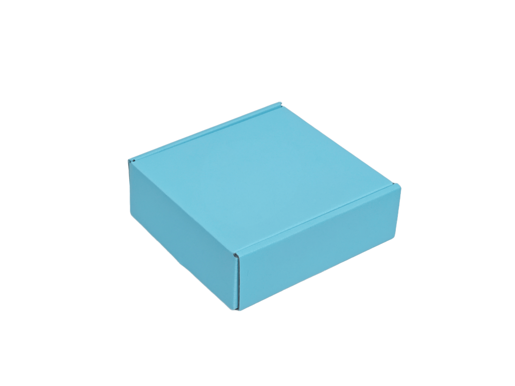 T5 Corrugated Mailer Box Baby Blue