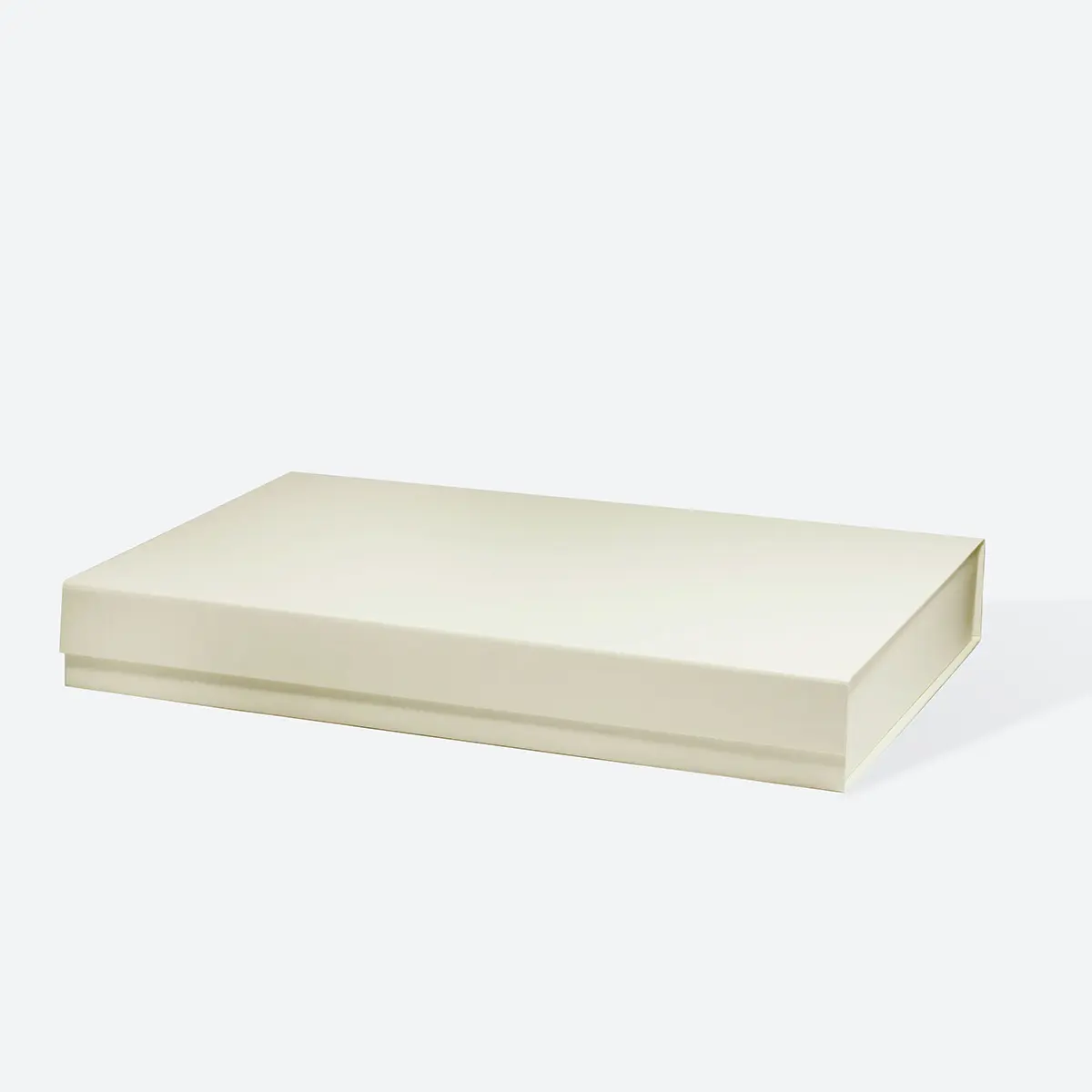XL Ivory Shallow Magnetic Gift Box - Liyueyi Gift Box Boutique