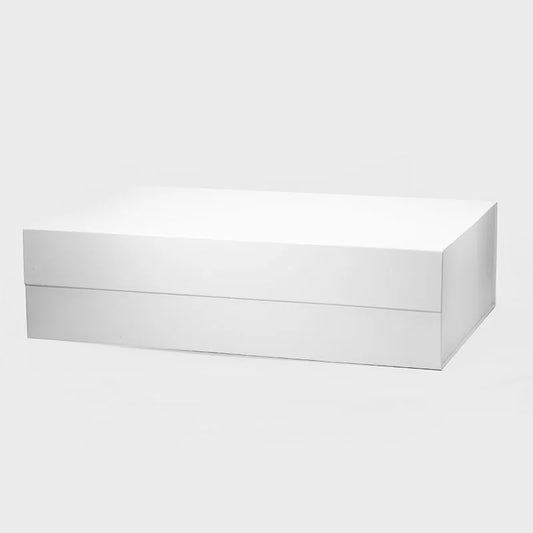 XXXL White Magnetic Gift Box White