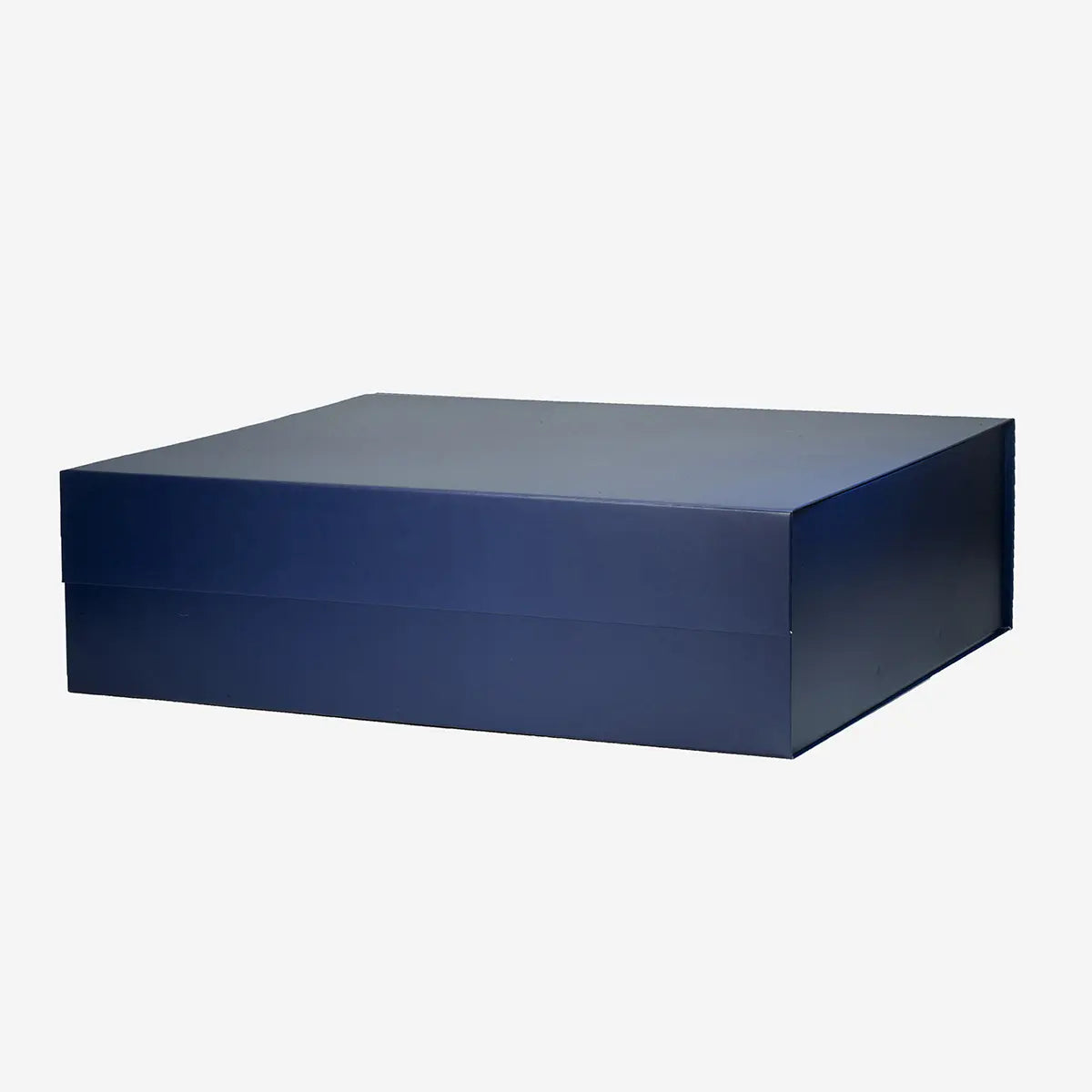 XXXL White Magnetic Gift Box Navy Blue